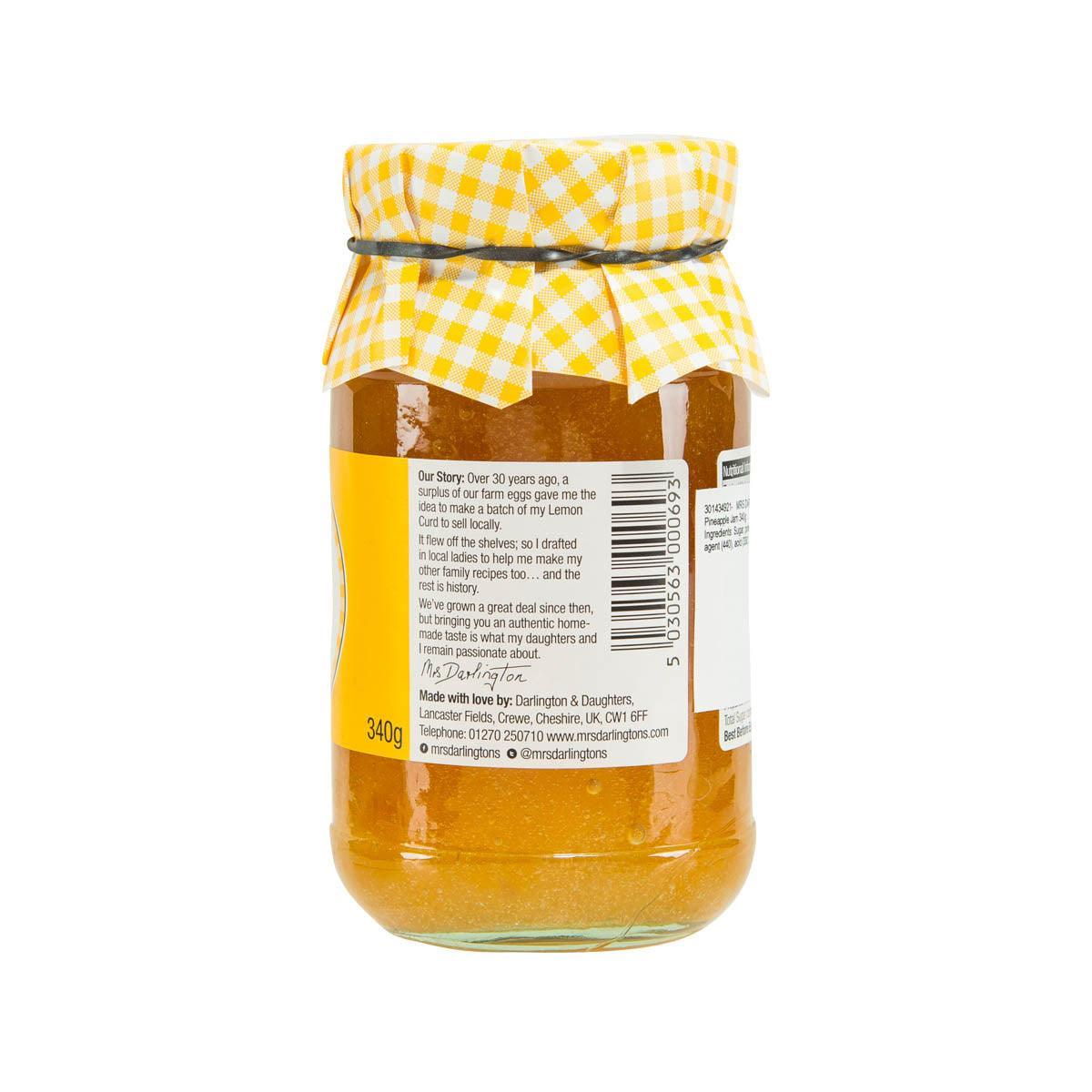 MRS DARLINGTON'S Pineapple Jam  (340g)
