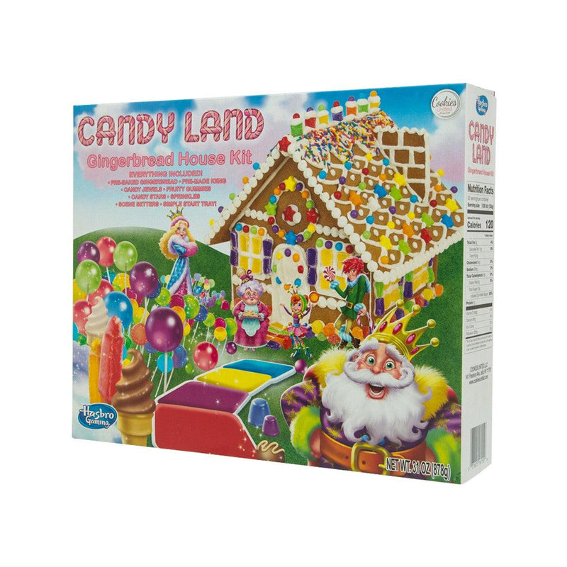 COOKIES UNITED Candy Land Gingerbread House Kit  (822g)