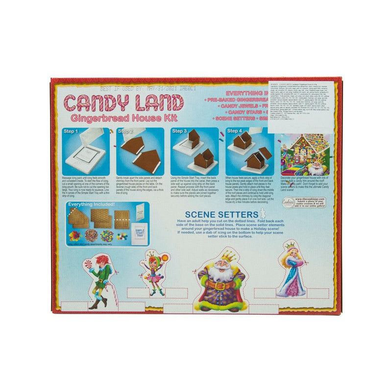 COOKIES UNITED Candy Land Gingerbread House Kit  (822g)