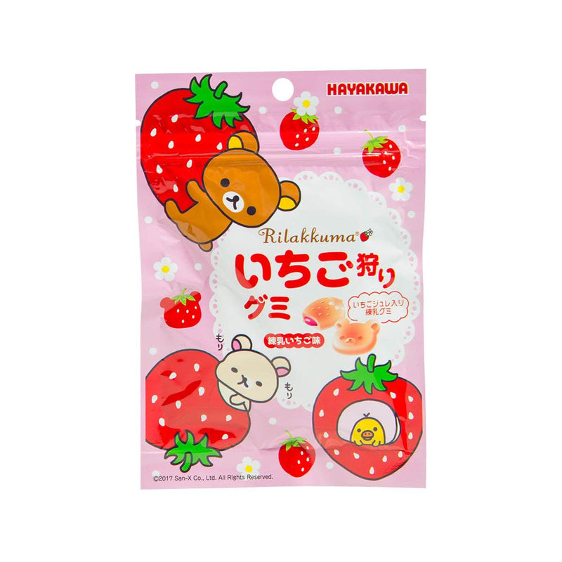 HAYAKAWA Rilakkuma Strawberry Flavored Gummy  (40g)