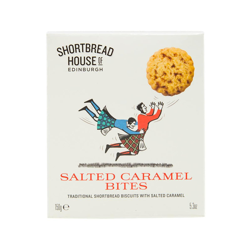 SHORTBREAD HOUSE OF EDINBURGH Traditional Shortbread Biscuits with Salted Caramel  (150g)