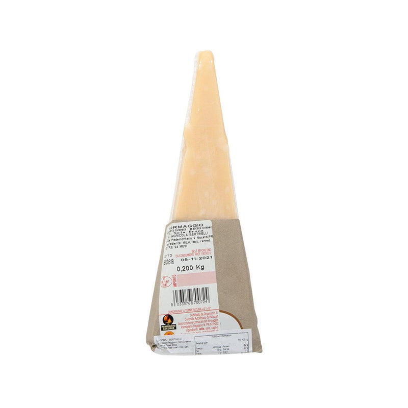 BERTINELLI Parmigiano Reggiano Raw Milk Hard Cheese of Brown Cows  (200g)