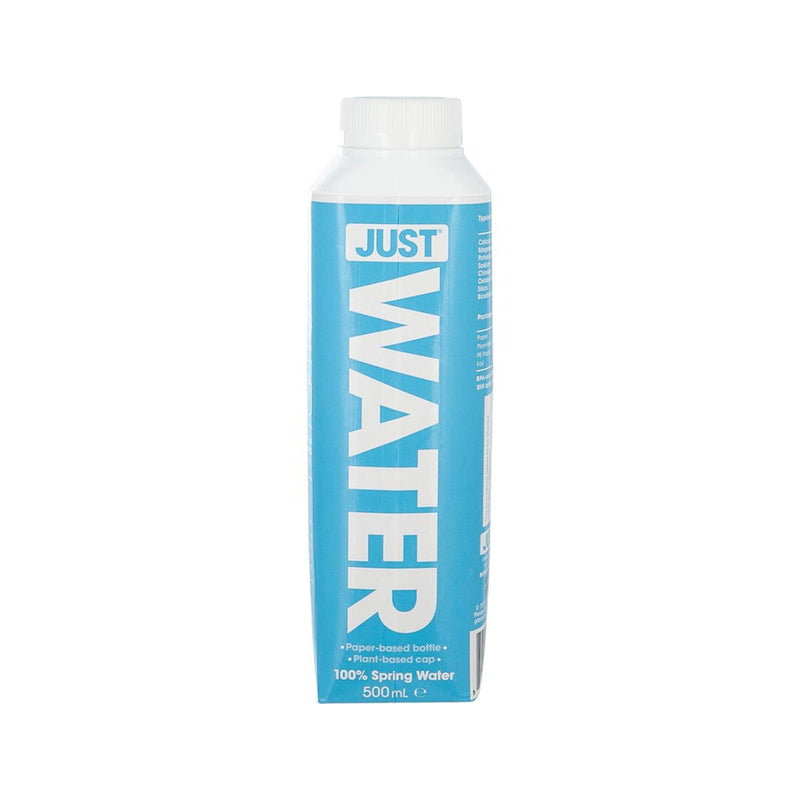 JUST WATER 100%天然泉水 [紙包裝]  (500mL)