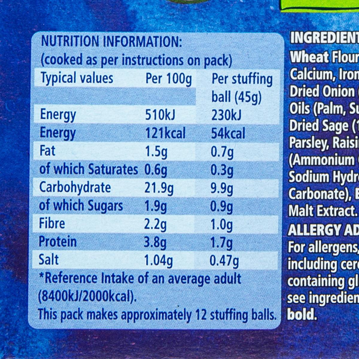 PAXO Sage and Onion Stuffing Mix  (170g)