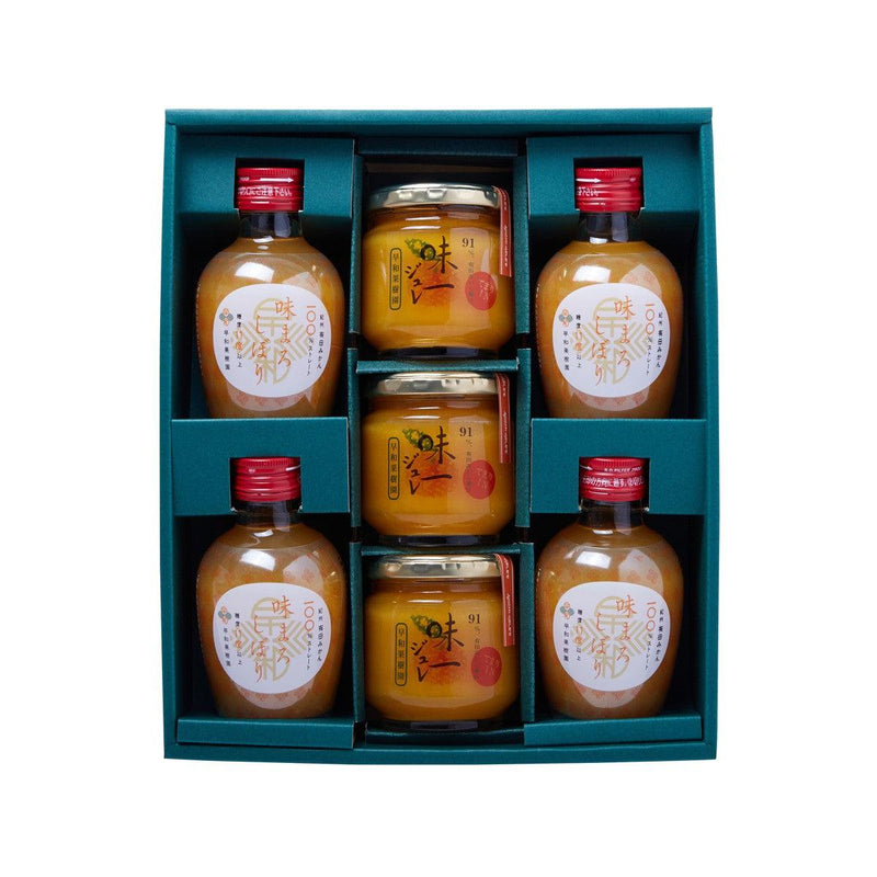 SOUWAKAJUEN Gift Set (Mikan Juice, Mikan Jam)  (4 x 120g + 4 x 180mL)