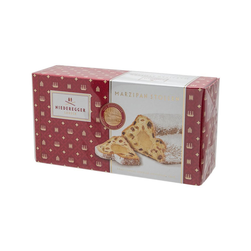 NIEDEREGGER Christmas Stollen with Marzipan [Box]  (500g)