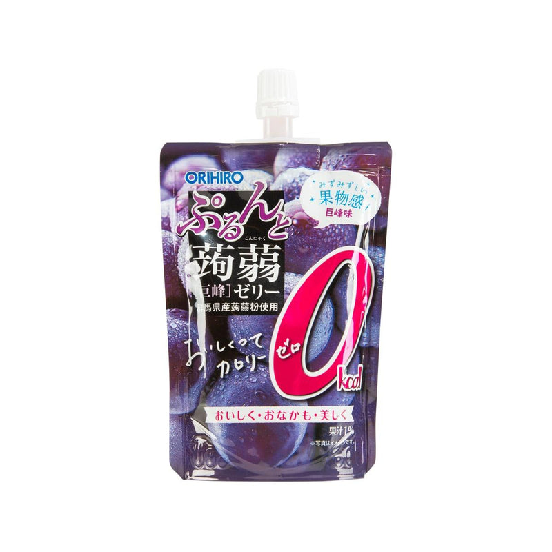 ORIHIRO Zero Calorie Konjac Jelly Drink - Grape  (130g)