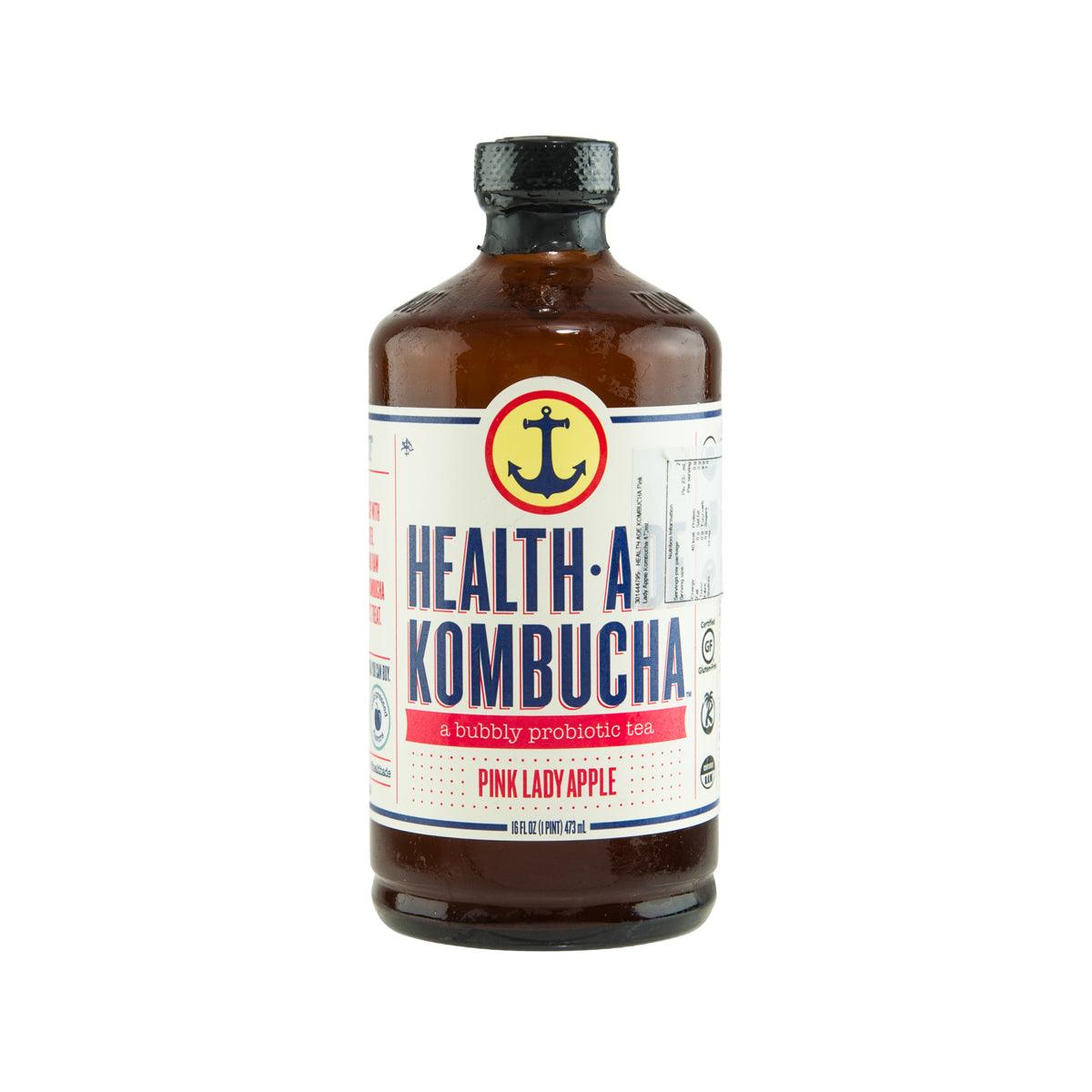 HEALTH ADE KOMBUCHA 有機 Pink Lady 蘋果有氣紅茶菌  (473mL)

