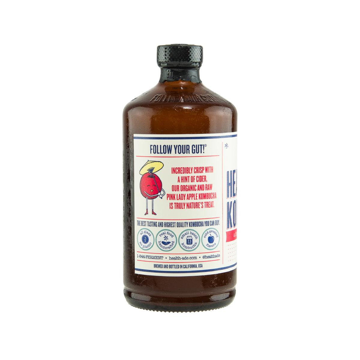 HEALTH ADE KOMBUCHA 有機 Pink Lady 蘋果有氣紅茶菌  (473mL)
