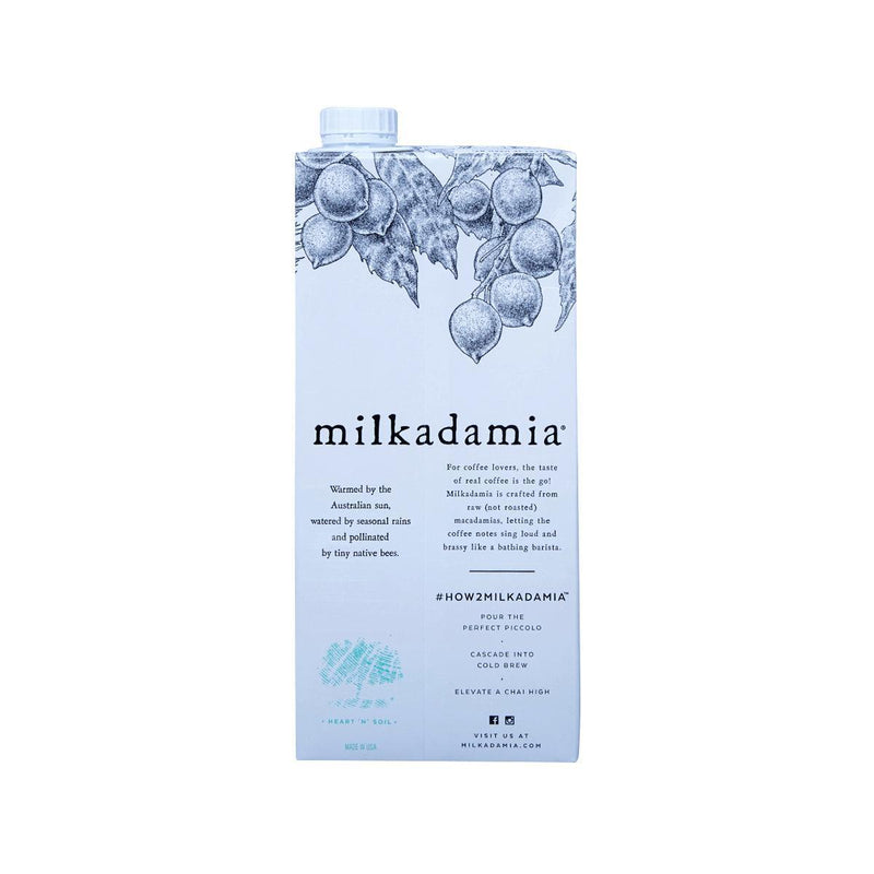 MILKADAMIA Macadamia Milk - Latte Da  (946mL)