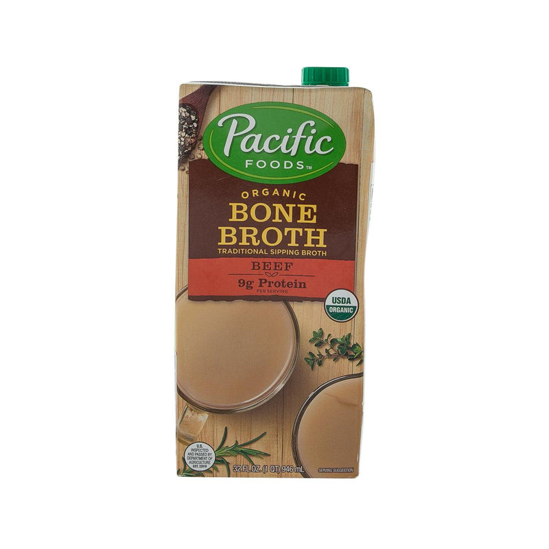 PACIFIC Organic Beef Bone Broth  (907g)