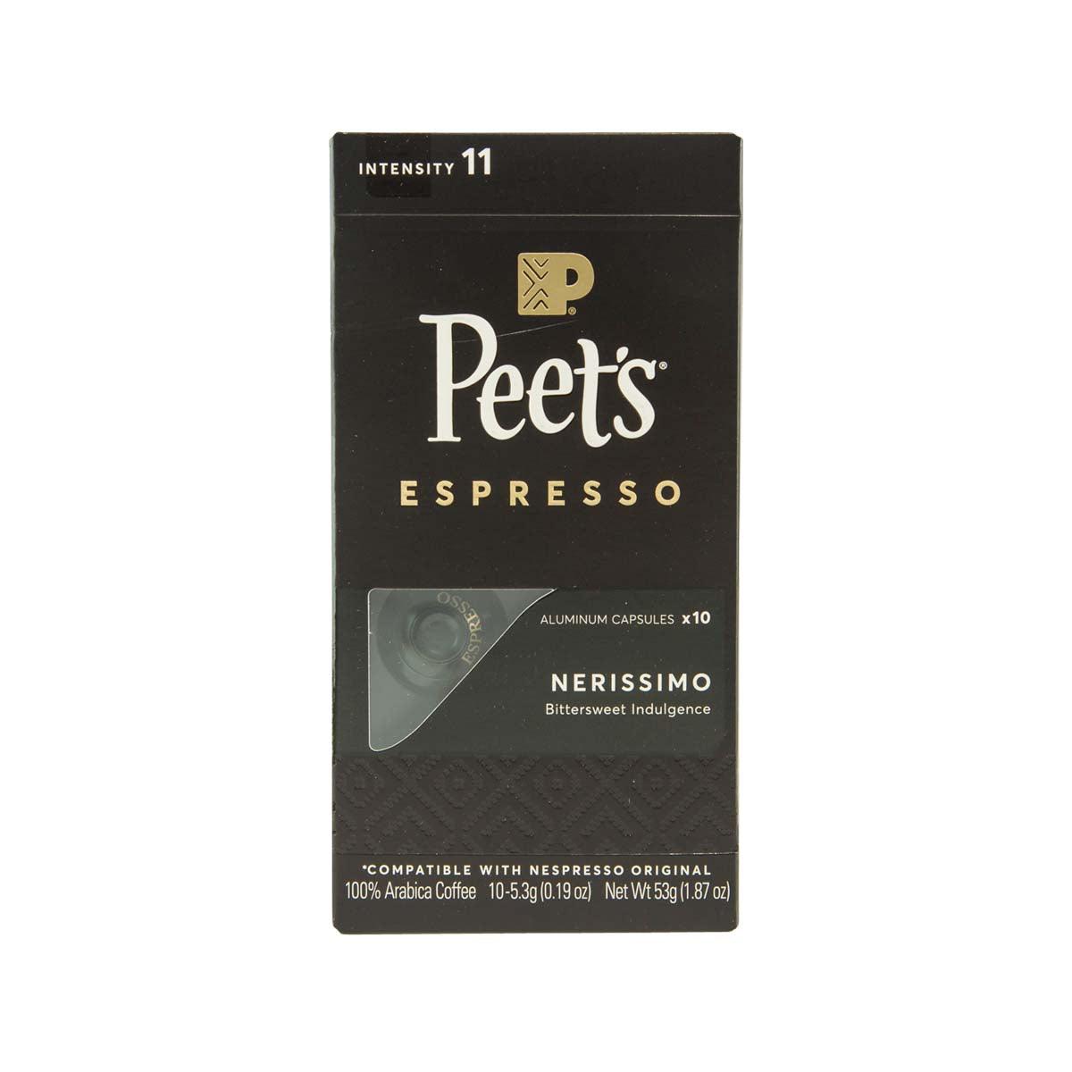 PEET'S Nerissimo Espresso Capsules  (53g)