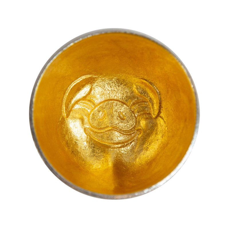 NOUSAKU Tin Sake Cup (Fortune Gold Pig)  (50mL)