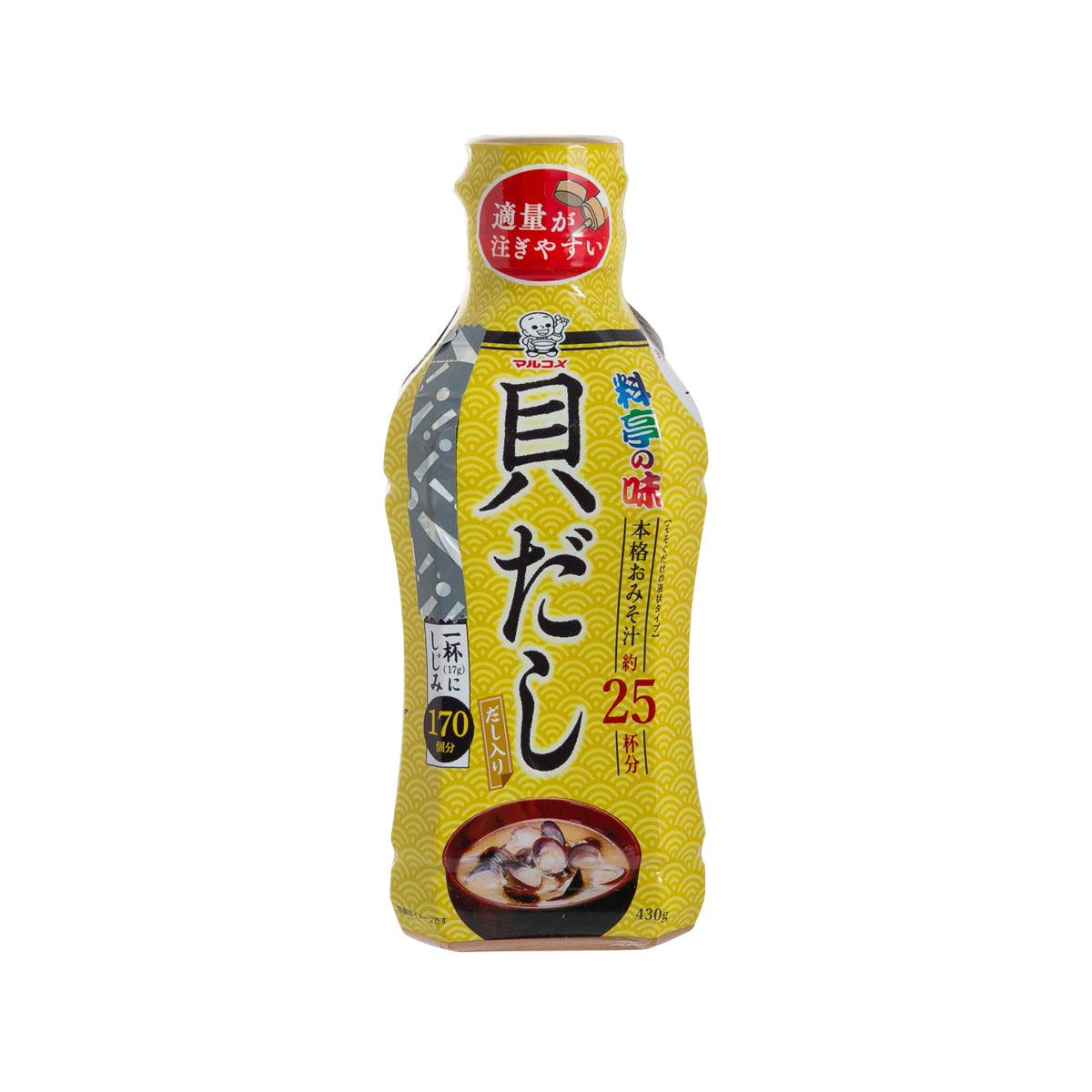 MARUKOME Ryoteinoaji Liquid Miso - Clam Stock  (430g)