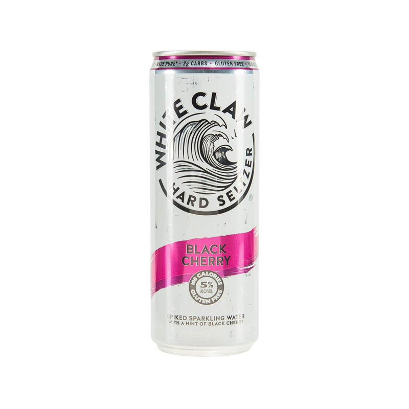 WHITE CLAW Spiked Sparkling Water - Black Cherry (Alc. 5%) [Can]  (355mL) - city&