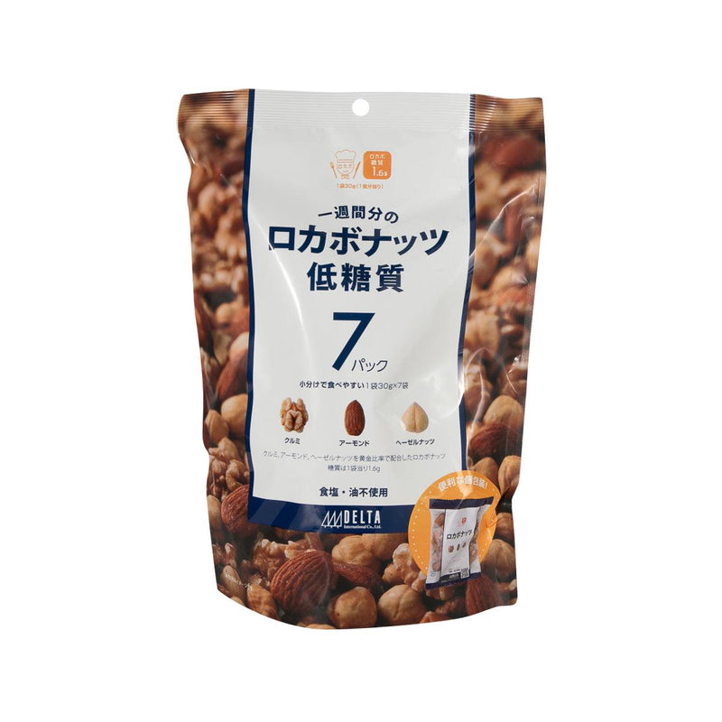 DELTA 1 Week Pack Low-Carb Nuts  (210g)