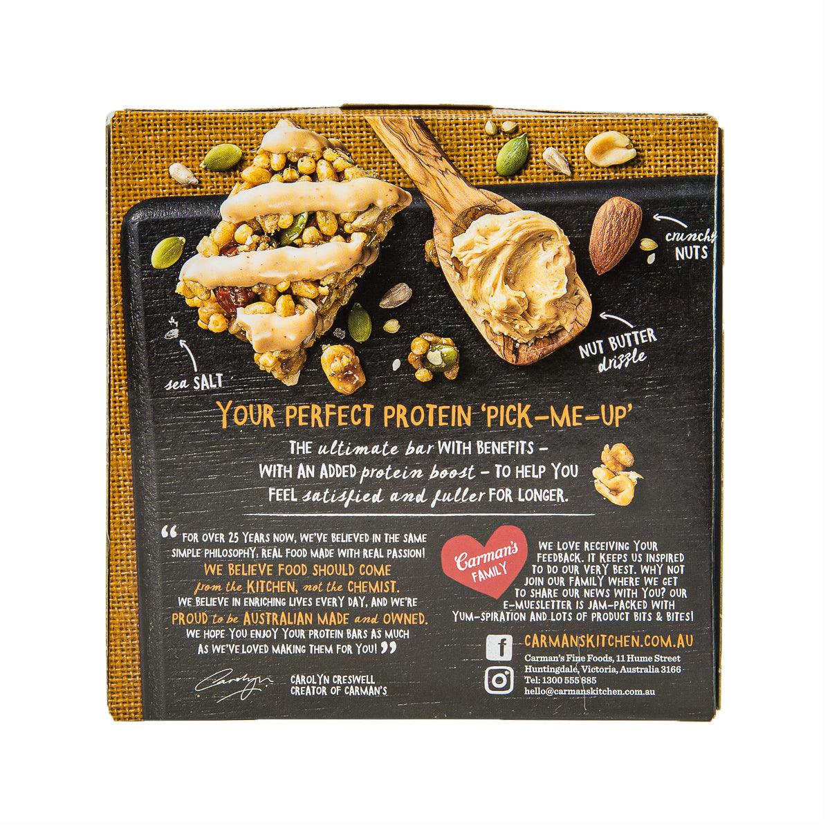 CARMAN'S Salted Caramel Nut Butter Protein Bar  (200g)