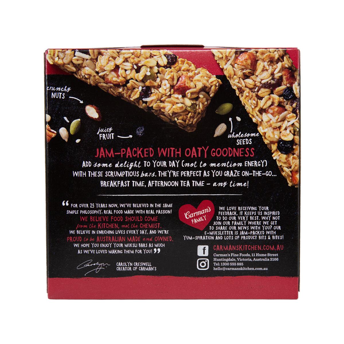 CARMAN'S Classic Fruit & Nut Muesli Bars  (270g)