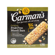 CARMAN'S Original Fruit-Free Muesli Bars  (270g)