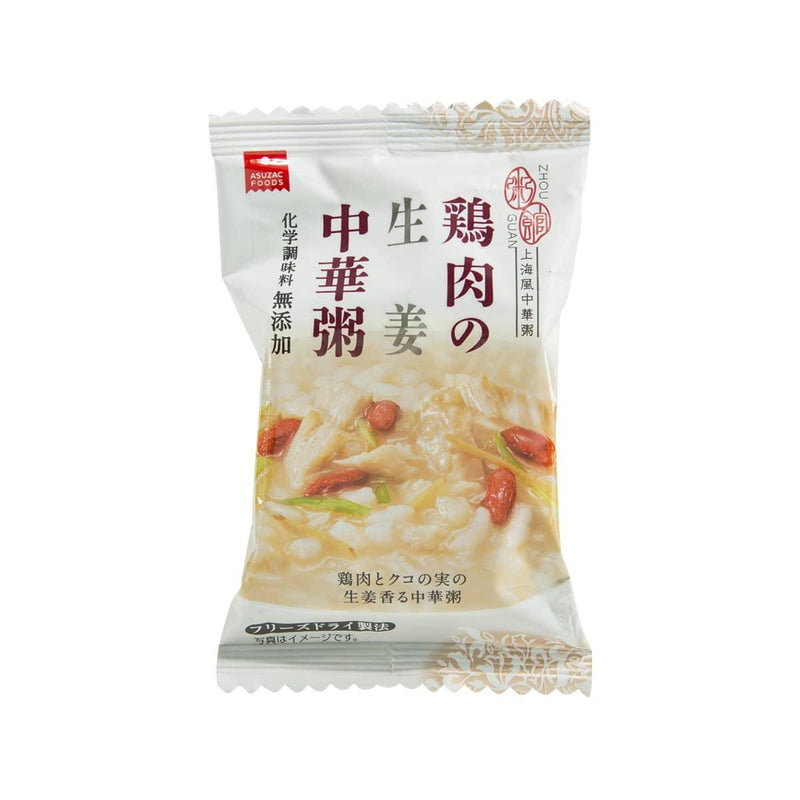 ASUZAC FOODS Instant Freeze-dried Congee - Chicken & Ginger  (16g)