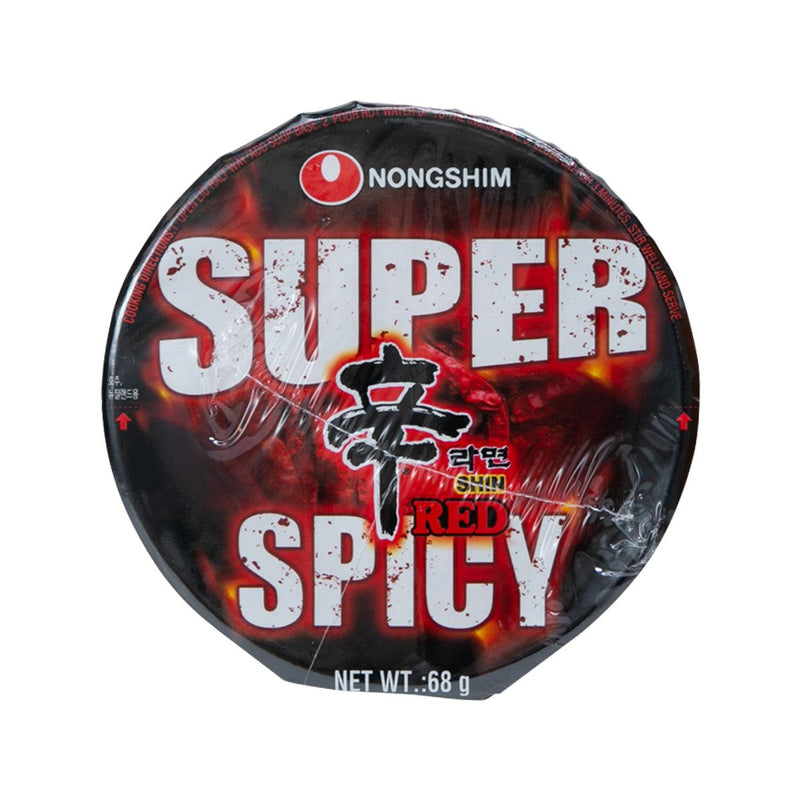 NONG SHIM Red Shin  Cup Noodle - Super Spicy  (68g)