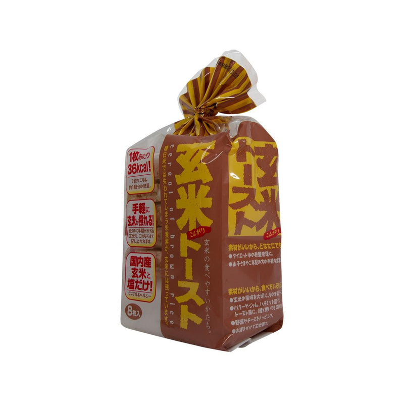 ZAOU BEIKA Crispy Brown Rice Cracker  (8pcs) - city&