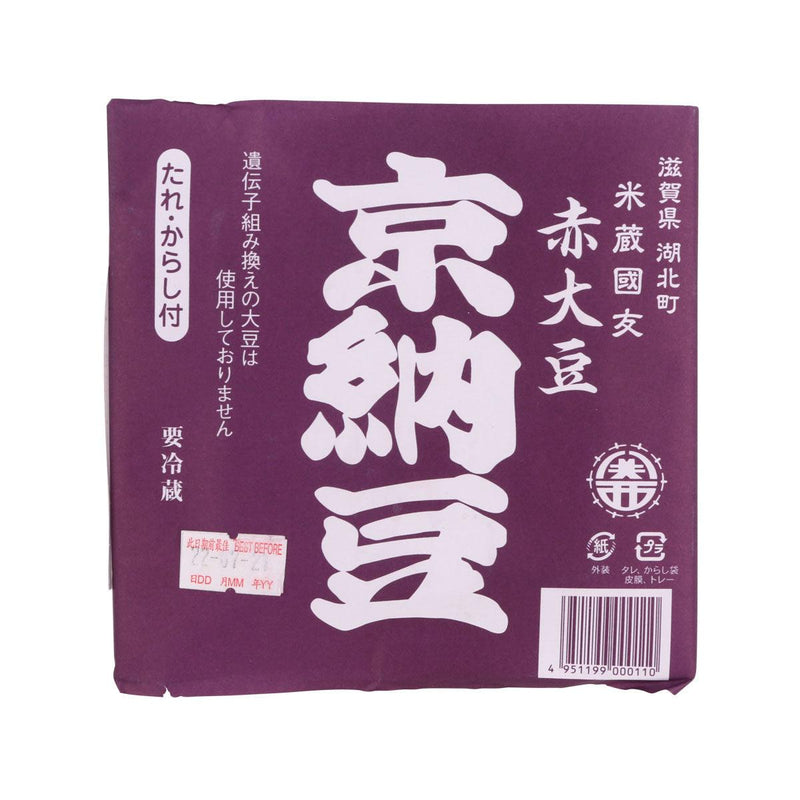 藤原製麺 京納豆 紅豆納豆 - 大粒  (89.5g)
