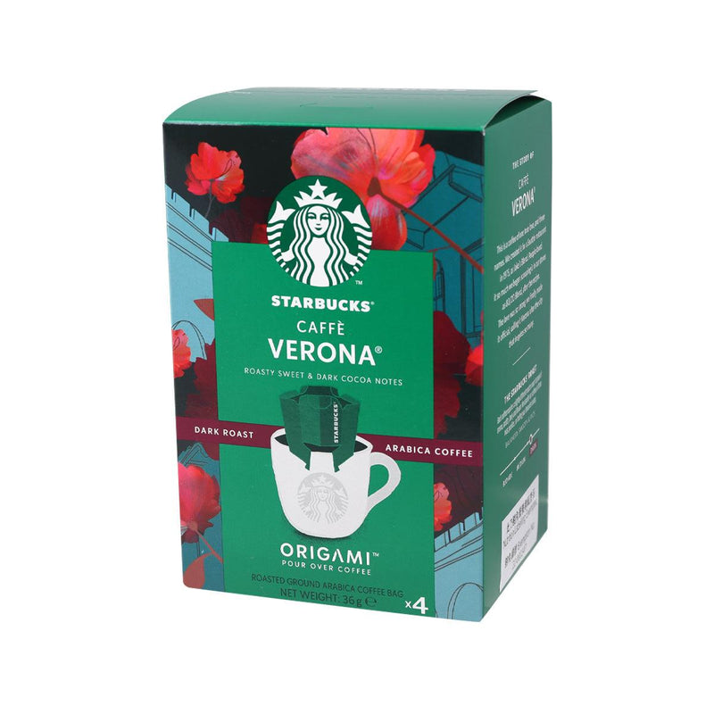 STARBUCKS 星巴克® Origami™ Caffe Verona 掛耳式滴漏咖啡  (36g)