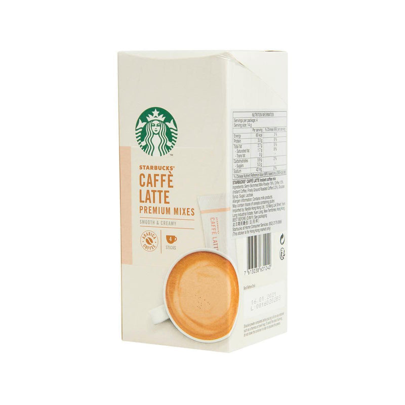 STARBUCKS Instant Coffee Beverage - Caffe Latte  (56g)