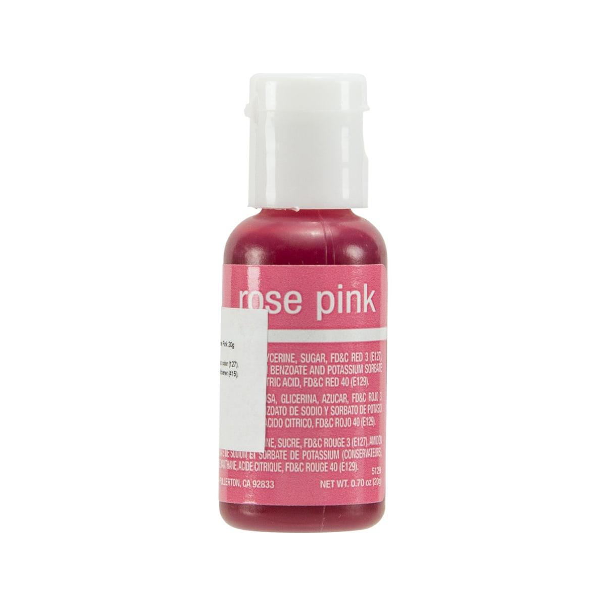 CHEFMASTER Food Coloring Liqua-Gel - Rose Pink  (20g)