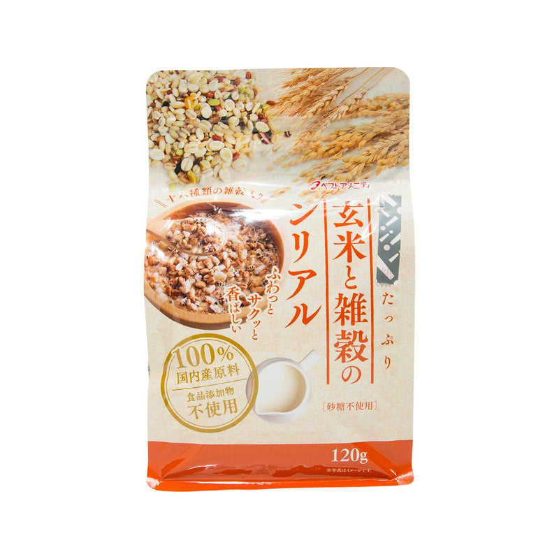 BEST AMENITY 玄米什錦穀物片 (無添加糖)  (120g)