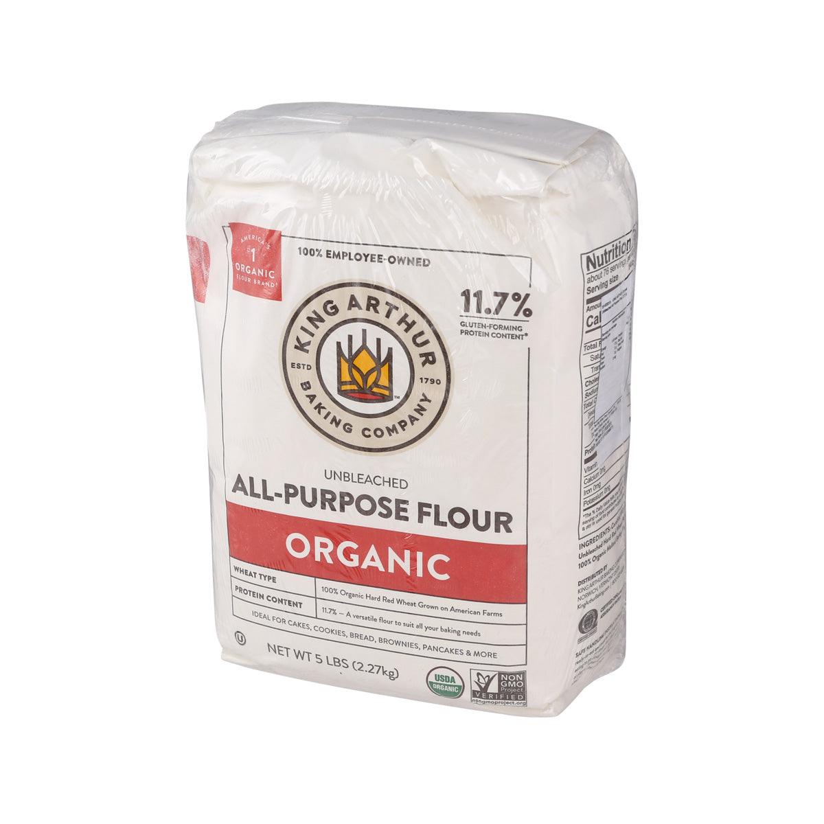 KING ARTHUR Organic Unbleached All Purpose Flour  (2.27kg)