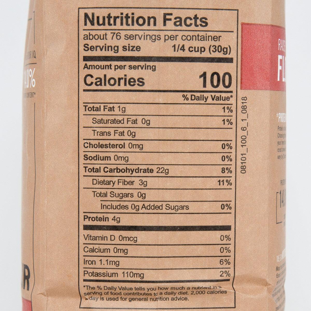 KING ARTHUR Organic Whole Wheat Flour  (2.27kg)
