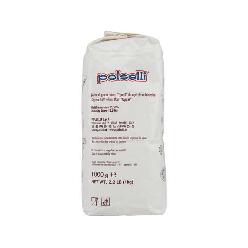 POLSELLI Organic All Purpose Flour Typo 0  (1kg)