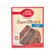 BETTY CROCKER Supermoist Cake Mix - Chocolate Fudge  (375g)