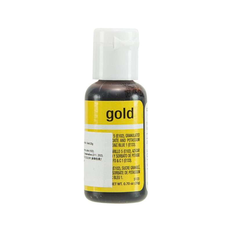CHEFMASTER Food Coloring Liqua-Gel - Gold  (20g)