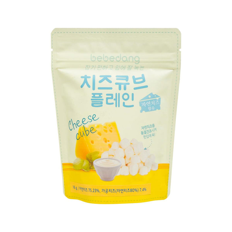 BEBEDANG Freeze-Dried Cube Plain Cheese  (16g)