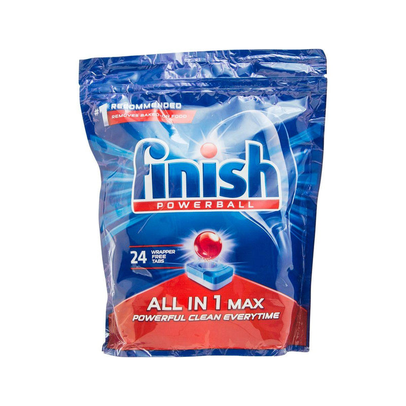 FINISH PowerBall All-in-One Dishwasher Detergent Tablet (24pcs