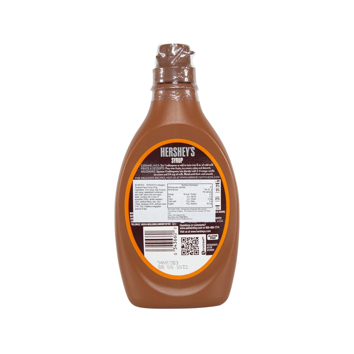 HERSHEY'S Indulgent Caramel Flavor Syrup  (623g)