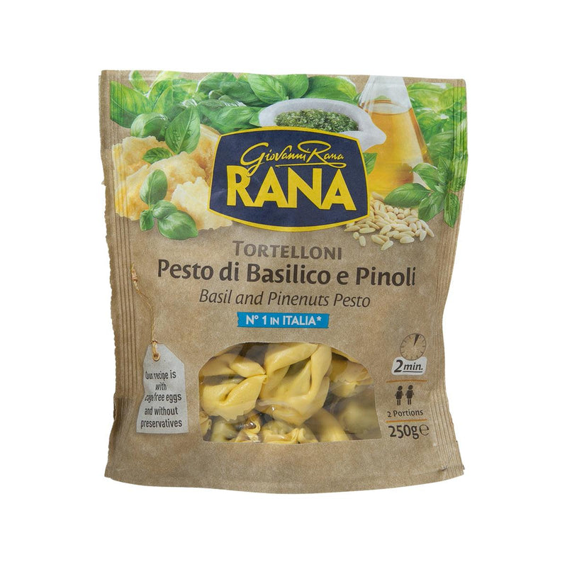 GIOVANNI RANA Tortelloni with Basil & Pinenuts Pesto  (250g)