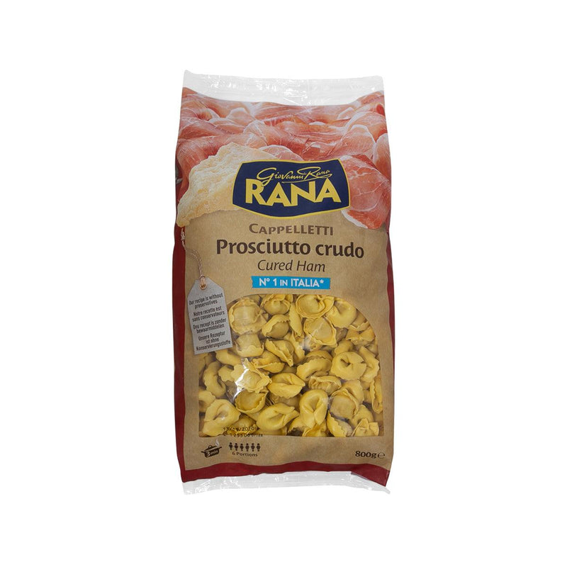GIOVANNI RANA Cappelletti with Raw Cured Ham & Cheese  (800g)