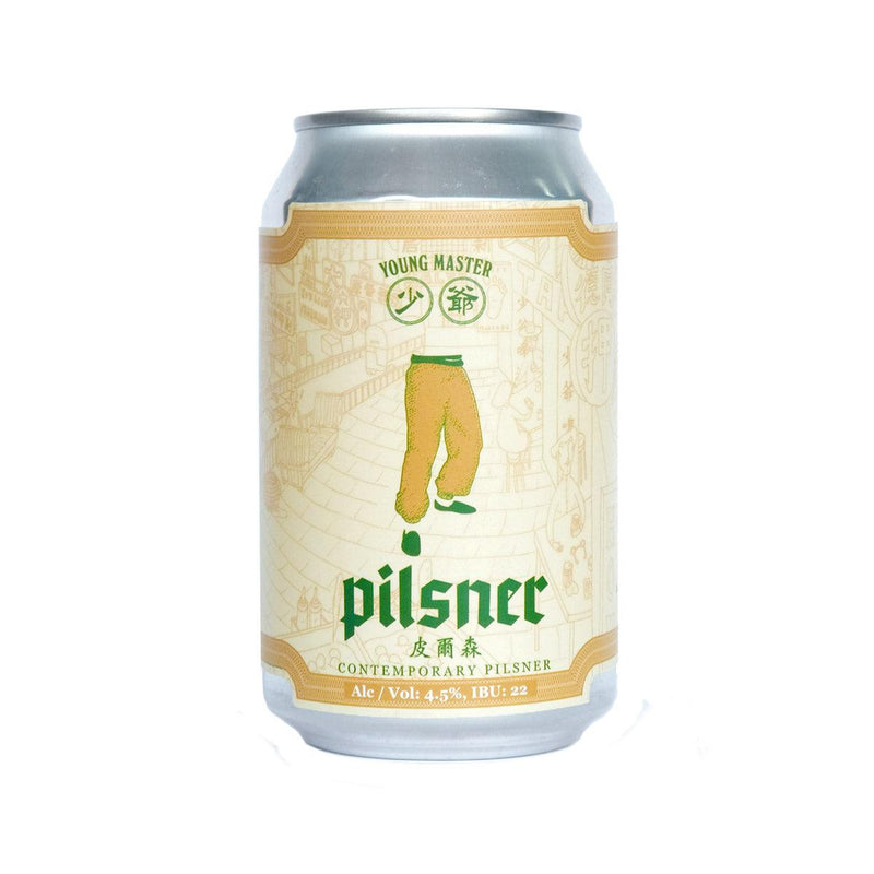 YOUNG MASTER Pilsner (Alc. 4.5%) [Can]  (330mL) - city&