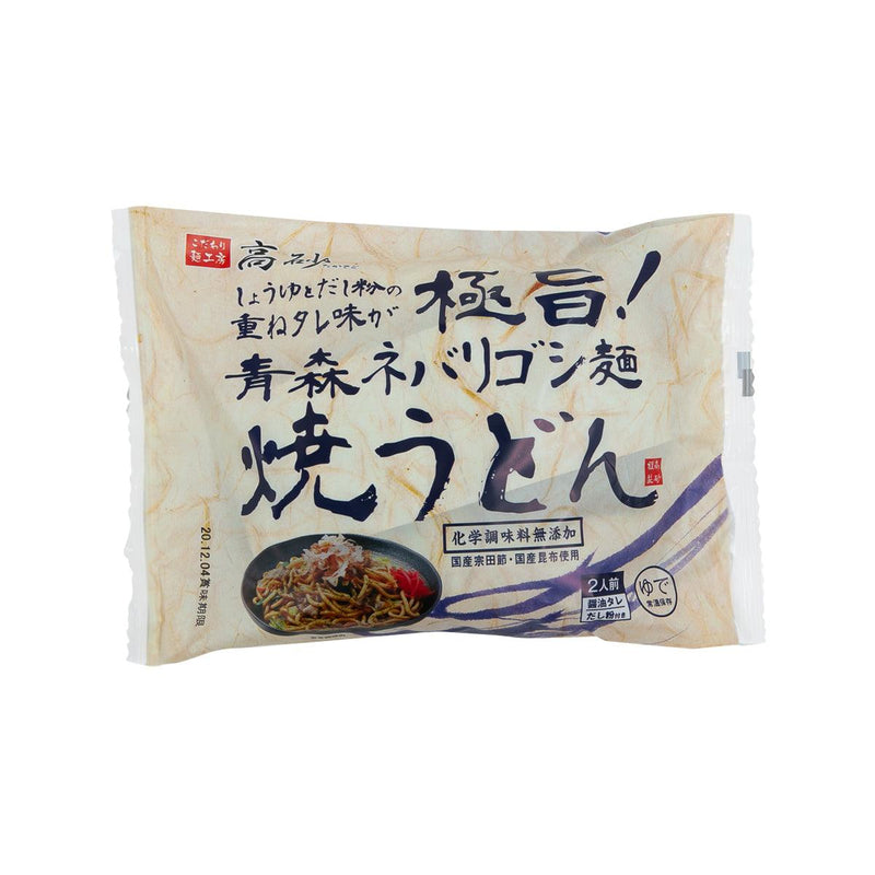 TAKASAGO Fried Udon Noodle with Sauce - Aomori Nebarigoshi Wheat Used  (445.4g) - city&