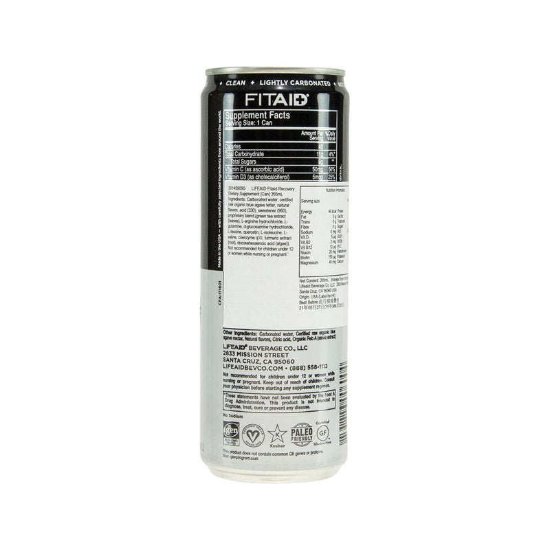LIFEAID Fitaid Recovery Dietary Supplement [Can]  (355mL)