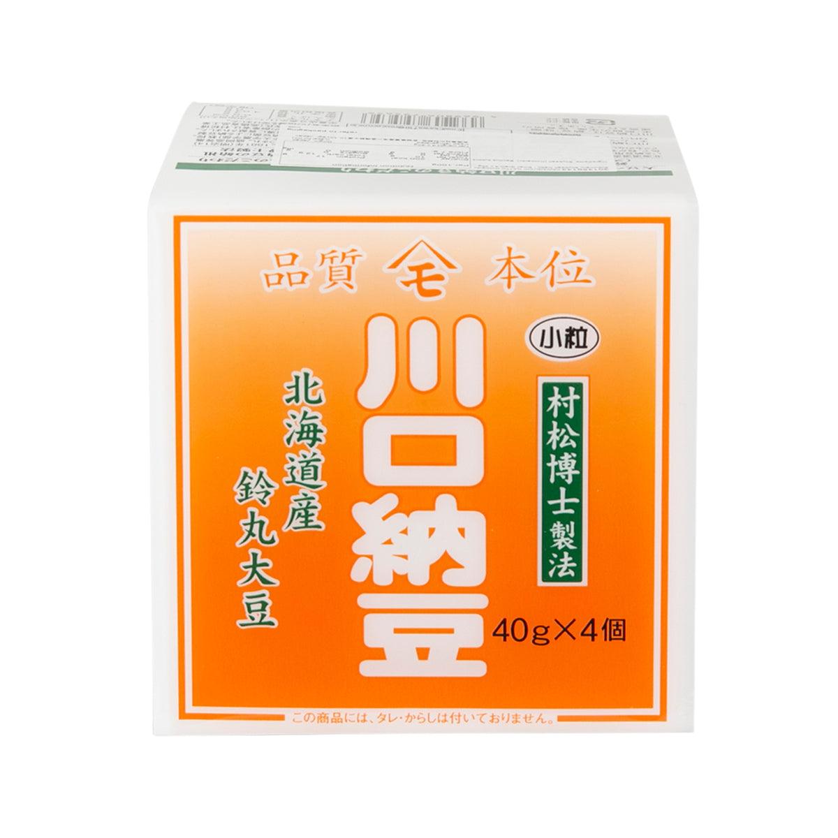 川口納豆 北海道産鈴丸納豆 - 小粒 (4 x 40g)