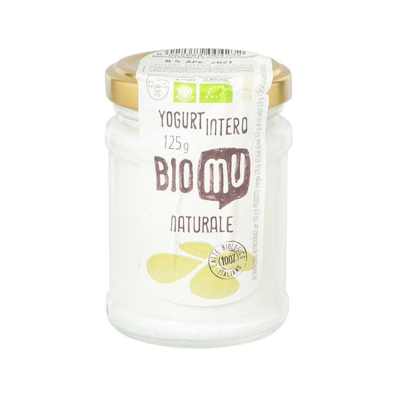 BIOMU Organic Whole Milk Yoghurt - Natural  (125g)