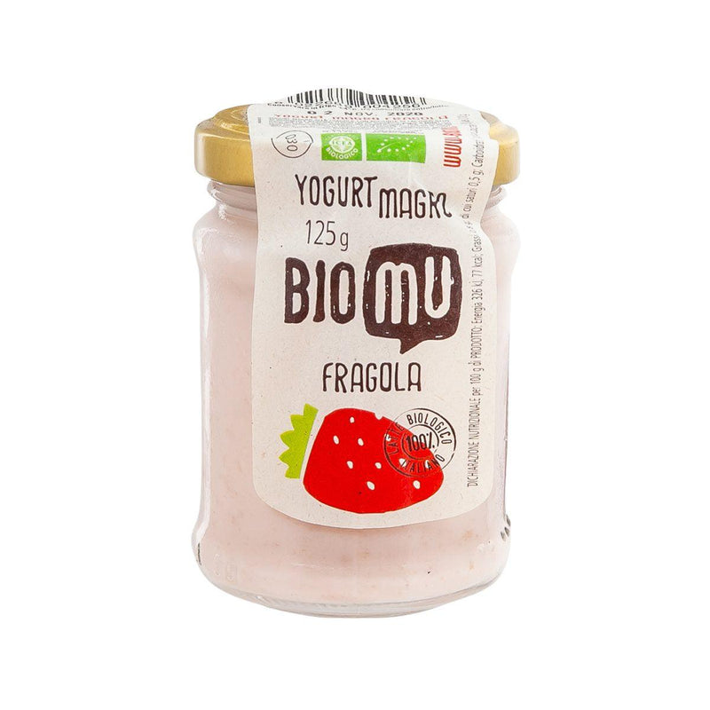 BIOMU Organic Low Fat Yoghurt - Strawberry  (125g)