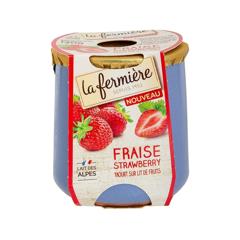 LA FERMIERE Yogurt - Strawberry  (140g)