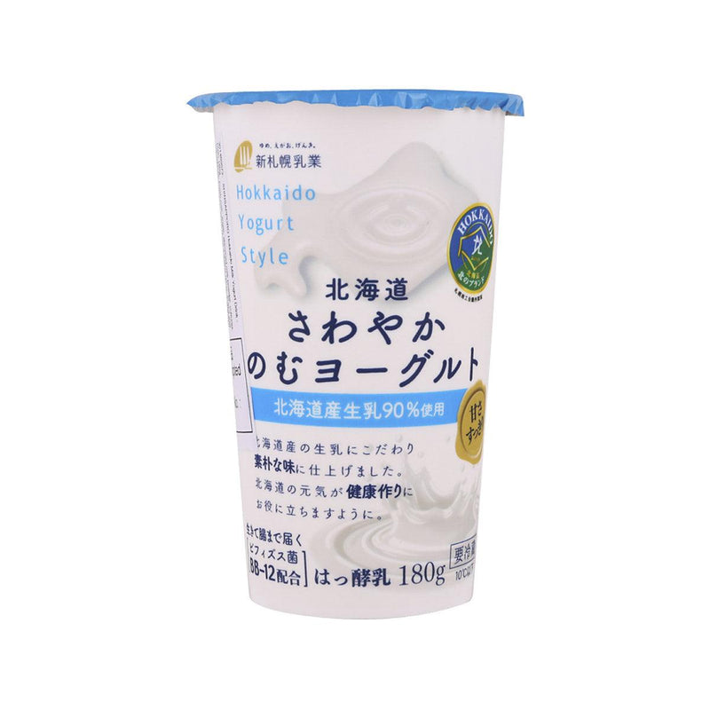SHINSAPPORO Hokkaido Milk Yogurt Drink - Plain  (180g)