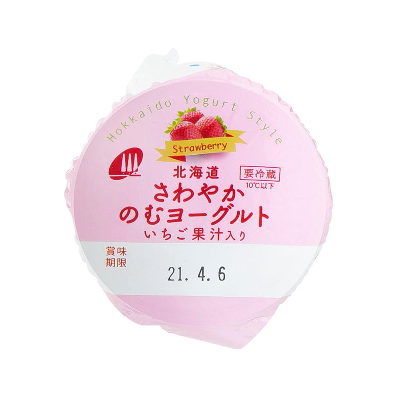 新札幌乳業 北海道牛乳乳酪飲品 - 士多啤梨  (180g)